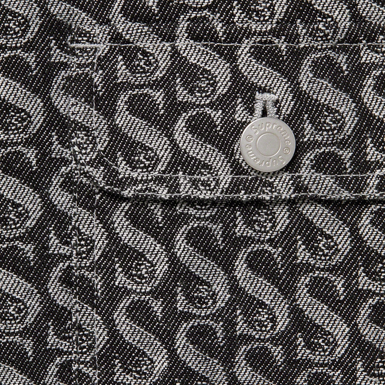 Monogram Denim Shirt view 7